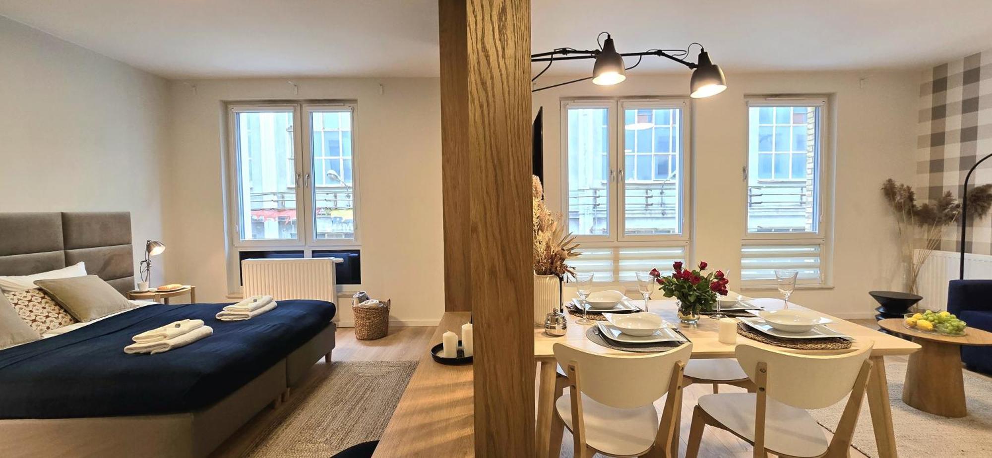 Apartament Wilcza Delux By Triapart Danzica Esterno foto